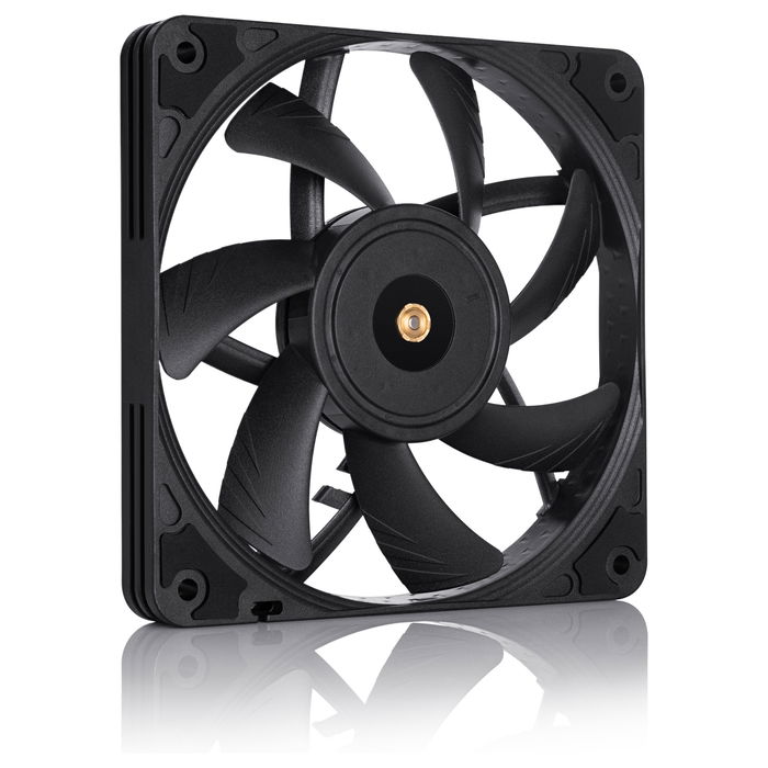 NOCTUA NF-A12x15 PWM chromax.black.swap Ventilador para PC de 120mm, Negro, 12 cm, 4 Pines, Flujo de Aire 94.2 m³/h