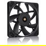 NOCTUA NF-A12x15 PWM chromax.black.swap Ventilador para PC de 120mm, Negro, 12 cm, 4 Pines, Flujo de Aire 94.2 m³/h