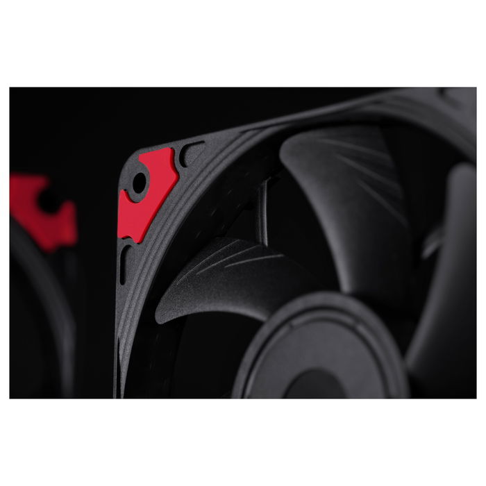 NOCTUA NF-A12x15 PWM chromax.black.swap Ventilador para PC de 120mm, Negro, 12 cm, 4 Pines, Flujo de Aire 94.2 m³/h