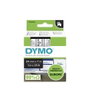 Dymo Cinta D1 24mm x 7m Negro sobre Transparente