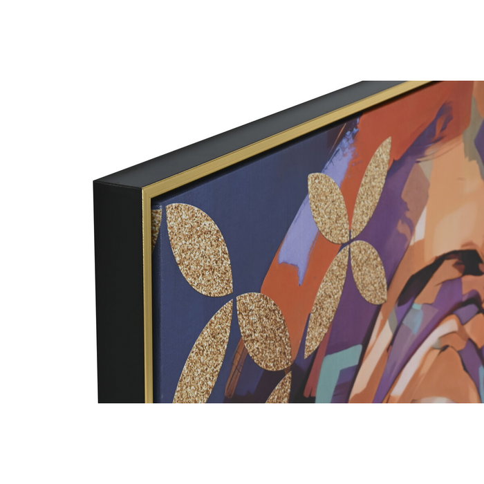 DKD Home Decor Cuadro Lienzo Africana Set de 2 (82x3,5x122 cm)