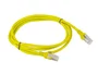 Lanberg PCF5-10CC-0150-Y Patch Cord Cable de Red RJ45 1.5 m, Cat 5e F/UTP (FTP), Amarillo, Apantallado