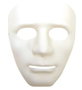 My Other Me Máscara Blanca Talla Única Multicolor PVC
