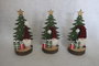 DKD Home Decor Decoración MDF Árbol Surtido 8x8x19 cm