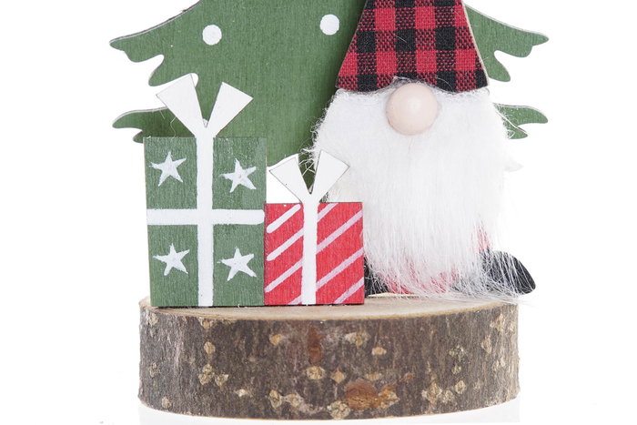 DKD Home Decor Decoración MDF Árbol Surtido 8x8x19 cm