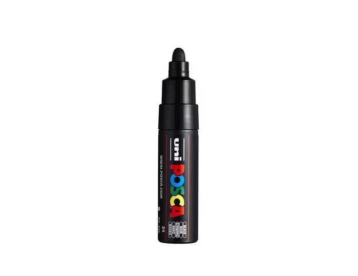 Posca Marcador PC-7M Negro Punta Bala 4,5-5,5 mm Posca Marcador PC-7M Negro Punta Bala 4,5-5,5 mm