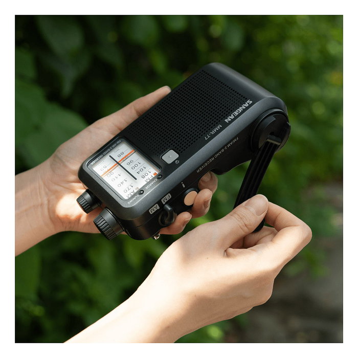 Sangean MMR-77 Radio Portátil Analógica Negro