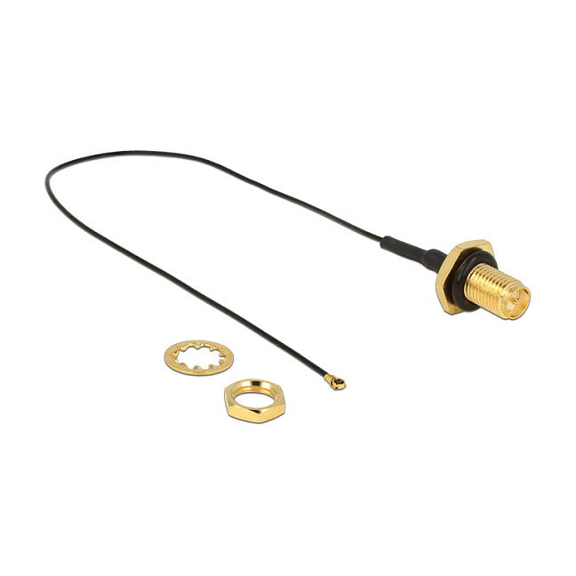DeLOCK Cable Coaxial de Antena RP-SMA a MHF IV de 0,2 m DeLOCK Cable Coaxial de Antena RP-SMA a MHF IV de 0,2 m