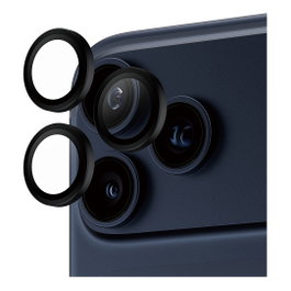 PanzerGlass Hoops Protector de Lente de Cámara Negro para iPhone 17 Pro, 17 Pro Max, 16 Pro, 16 Pro Max