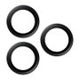 PanzerGlass Hoops Protector de Lente de Cámara Negro para iPhone 17 Pro, 17 Pro Max, 16 Pro, 16 Pro Max