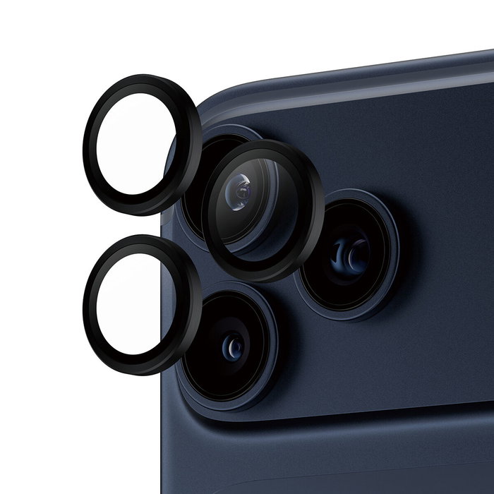 PanzerGlass Hoops Protector de Lente de Cámara Negro para iPhone 17 Pro, 17 Pro Max, 16 Pro, 16 Pro Max PanzerGlass Hoops Protector de Lente de Cámara Negro para iPhone 17 Pro, 17 Pro Max, 16 Pro, 16 Pro Max