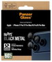 PanzerGlass Hoops Protector de Lente de Cámara Negro para iPhone 17 Pro, 17 Pro Max, 16 Pro, 16 Pro Max