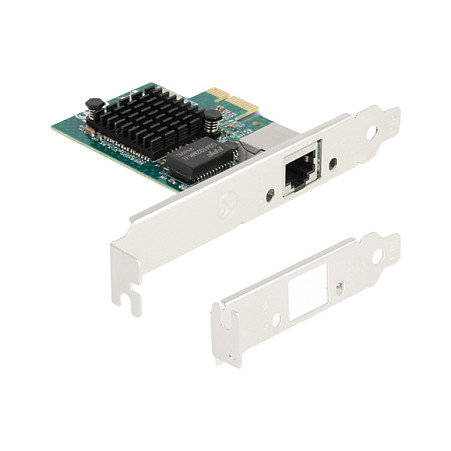 DeLOCK Tarjeta de Red PCIe x1 Gigabit LAN 1 x RJ45 PCI Express BCM para PC
