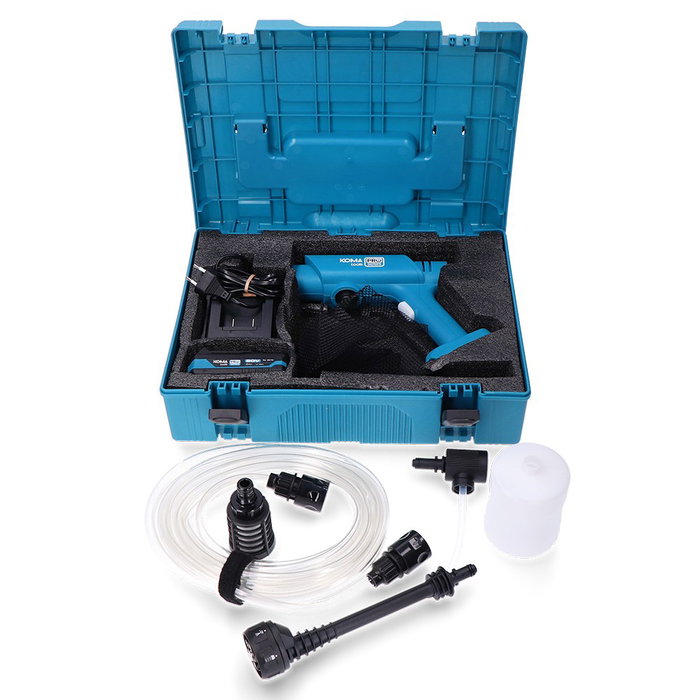 Koma Tools Kit hidrolimpiadora 20V con batería 2,0 Ah y cargador Koma Tools Kit hidrolimpiadora 20V con batería 2,0 Ah y cargador