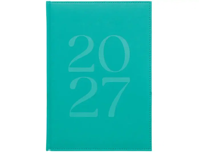 Liderpapel Agenda Creta 2027 Semana Vista A5 Turquesa Liderpapel Agenda Creta 2027 Semana Vista A5 Turquesa