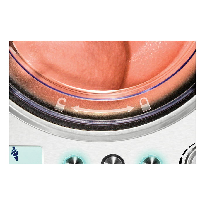 UNOLD 48872 Exklusiv Eismaschine de 2 L en Acero Inoxidable