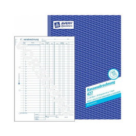 AVERY Zweckform Formulario de contabilidad de caja con columna de IVA, 1 unidad