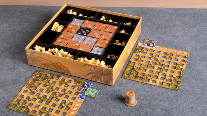 Tranjis Games sl Babylon Juego de Mesa Estratégico de Construcción 3D, 2-4 Jugadores, 45 Minutos