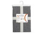 Kinvara Mantel de Poliester 140x240 cm Gris Oscuro (Set de 12)