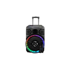 SUNSTECH MUSCLES12BK Altavoz Bluetooth 40W Karaoke Trolley