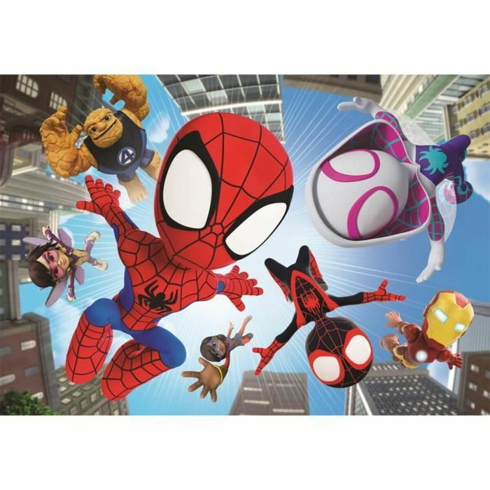 Clementoni Rompecabezas Maxi Spidey and His Amazing Friends Marvel de 104 piezas Clementoni Rompecabezas Maxi Spidey and His Amazing Friends Marvel de 104 piezas