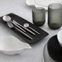 Bidasoa Bandeja Rectangular Porcelana Fosil Negro 36x12,7x2,9 cm (18 Unidades)