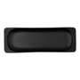 Bidasoa Bandeja Rectangular Porcelana Fosil Negro 36x12,7x2,9 cm (18 Unidades)