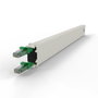 Patchbox Cassette patchbox.one 8RU UTP Verde con cables Cat6a de 0,8m
