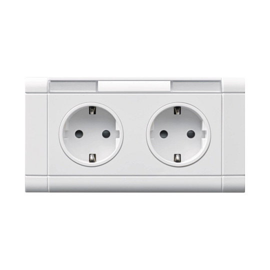 Hager GB080219016 Placa de montaje blanca Hager GB080219016 Placa de montaje blanca
