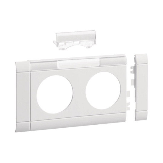 Hager GB080219016 Placa de montaje blanca Hager GB080219016 Placa de montaje blanca