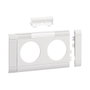 Hager GB080219016 Placa de montaje blanca