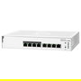 HPE Aruba Instant On 1830 Switch 8 Puertos Gigabit PoE+ 65W Gestionado L2 Montaje Rack 1U