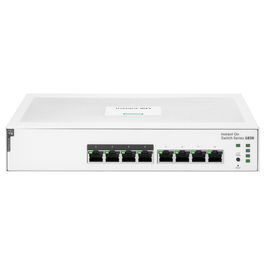 HP Enterprise Switch Aruba Instant On 1830 8G PoE+ (65W) Gestionado L2 Gigabit Ethernet Montaje en Rack 1U
