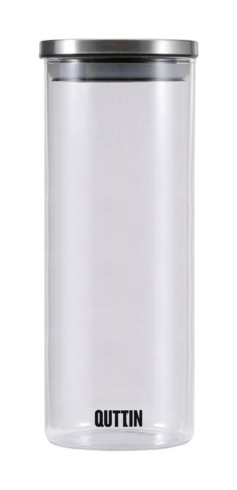Quttin Tarro Borosilicato 10.1 cm x 26.3 cm (12 Unidades)