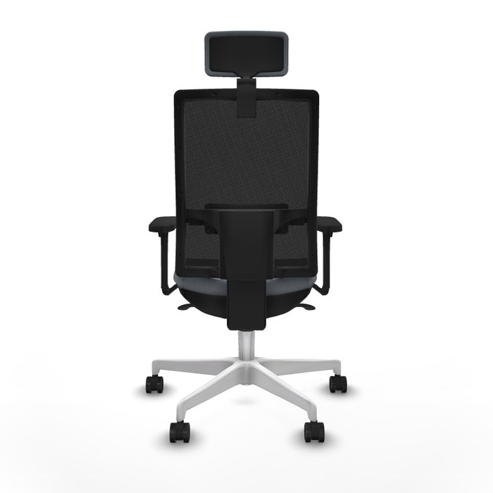 PIQUERAS Y CRESPO Silla de oficina Horna con mecanismo Sincro, Gris y Negro PIQUERAS Y CRESPO Silla de oficina Horna con mecanismo Sincro, Gris y Negro