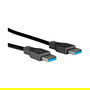 ROLINE 11.02.8971 Cable USB 3.2 Gen 1 A-A Macho/Macho 3m Negro