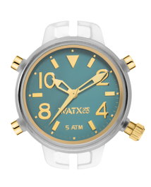 Watxandco RWA3022 Reloj para Mujer con Esfera Verde