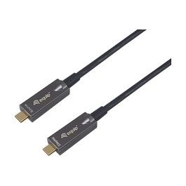 Equip 119468 Cable USB-C 3.2 Gen 2 a USB-C 10 m 8K HDR PD 60W Negro