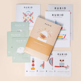 RUBIO, Pack de cuadernos Educación Infantil (+3 años)