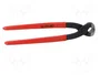 KNIPEX Pincers de 220 mm con cabezal fosfatado