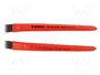 KNIPEX Pincers de 220 mm con cabezal fosfatado