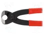 KNIPEX Pincers de 220 mm con cabezal fosfatado