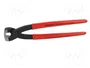 KNIPEX Pincers de 220 mm con cabezal fosfatado