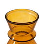 Jarrón Naranja Vidrio Reciclado We Care 16 X 16 X 25 cm