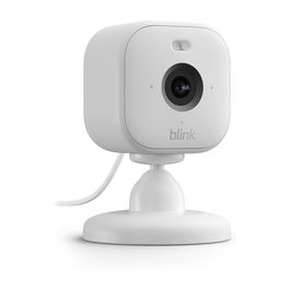 AMAZON Blink Mini 2 Cámara de Seguridad Inteligente Interior/Exterior Inalámbrica con Visión Nocturna HD Blanco
