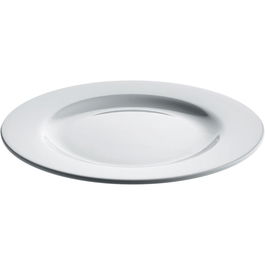 Alessi AJM28/1 Plato Plano Porcelana Juego 4 Piezas Diseño Jasper Morrison