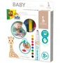 Ses Creative Fieltros para bebés Sophie la Girafa - Super Lavable - Des 12 meses - Rotuladores para Niños Mixto