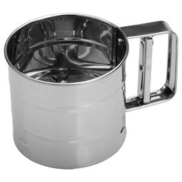 1946 Tamizador de Harina 250g Acero Inoxidable con Marcas de Medición