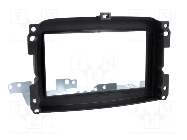 PER.PIC. Bastidor de montaje de radio para Fiat 500L 2012-> 2 DIN negro PER.PIC. Bastidor de montaje de radio para Fiat 500L 2012-> 2 DIN negro