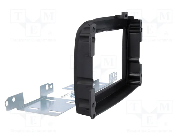 PER.PIC. Bastidor de montaje de radio para Fiat 500L 2012-> 2 DIN negro PER.PIC. Bastidor de montaje de radio para Fiat 500L 2012-> 2 DIN negro